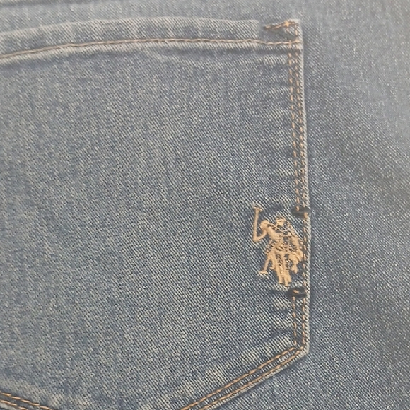 Women's Blue Denim Shorts - Picture 5 of 13